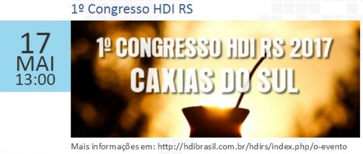 Foto-1º. Congresso HDI RS - Caxias do Sul